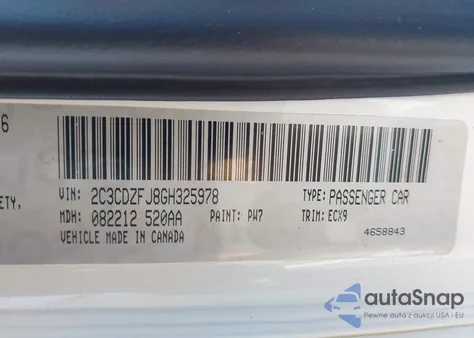 2016 Dodge Challenger 392 Hemi Scat Pack Shaker from USA, damaged, VIN 2C3CDZFJ8GH325978